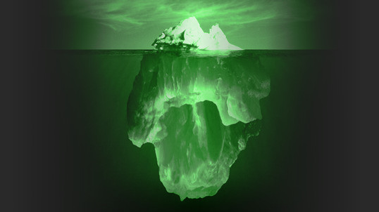 La flotabilidad del iceberg y el desarrollo de software